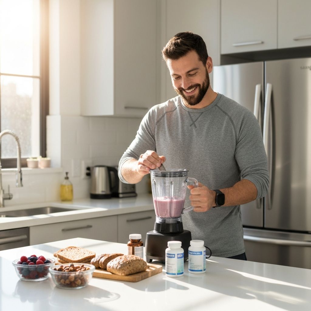 Daily wellness and supplement routine